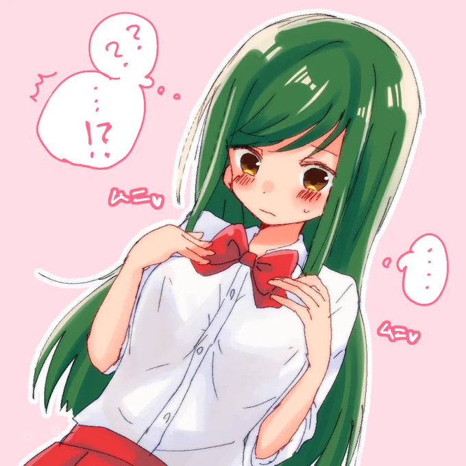 >ブラ付けてくるのを忘れた九重忍 https://t.co/Un6ytonZdj #odaibako_7nanaenn
……んん?? 