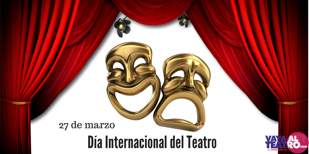 VayaAlTeatro's tweet photo. Hoy #27Mar les deseamos a todos los que intervienen en una obra y a todos los que las disfrutan un   #FelizDiaMundialdelTeatro https://t.co/b5NSvXXgzD