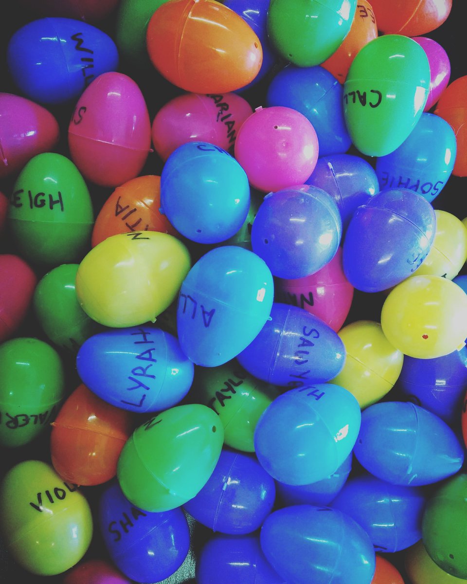 InsideOutDance's tweet image. Our Easter Egg Hunt is underway, each dancer will find an egg with their name!