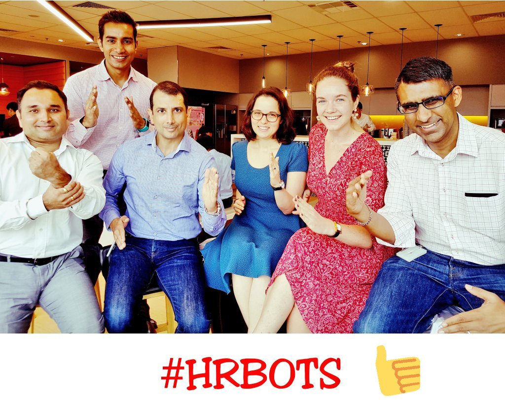 abhishek_udenia's tweet photo. @YOGASG17 team #hrbots are in to win the #oraclecloudhero #teamchallenge #jpmorganrun https://t.co/XTvdQiDCSG