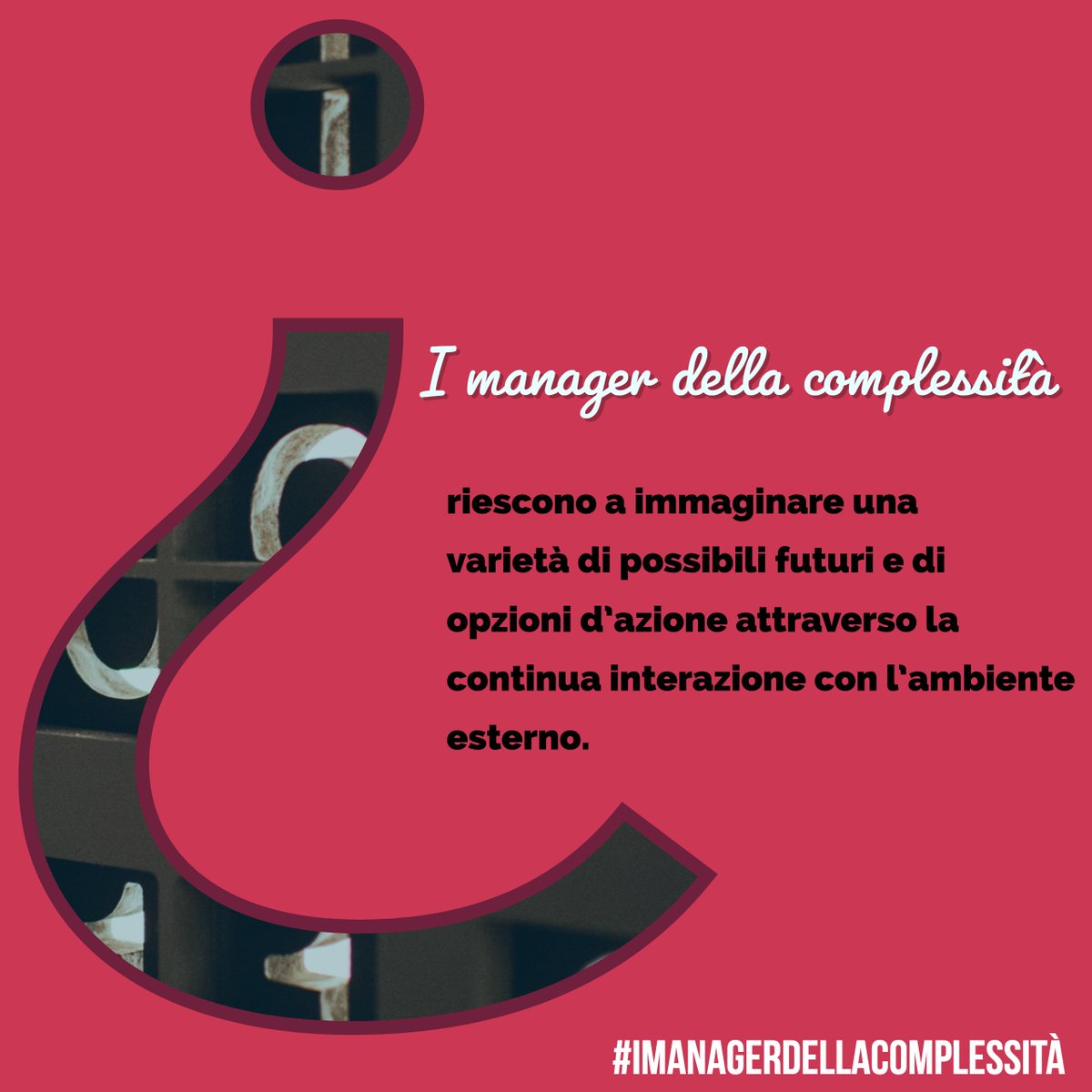 Esiste il docente che, nel riconsegnare un compito andato male, lascia solo il voto scritto in rosso e quello che, invece, riesce a trovare un momento per chiederti cosa fosse successo. Il secondo forma i futuri manager alla #complessità. #Training #formazione #leadership