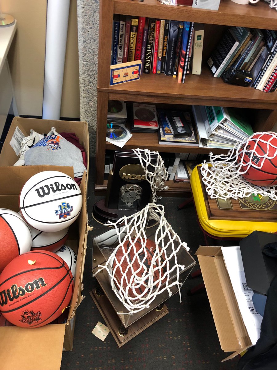 NorthDakotaMBB's tweet image. Great problem to have! Running out of space in my office!  What a year! When this finally hits home... look out! #PrideInThePack #packlife #E3T3 #BNC