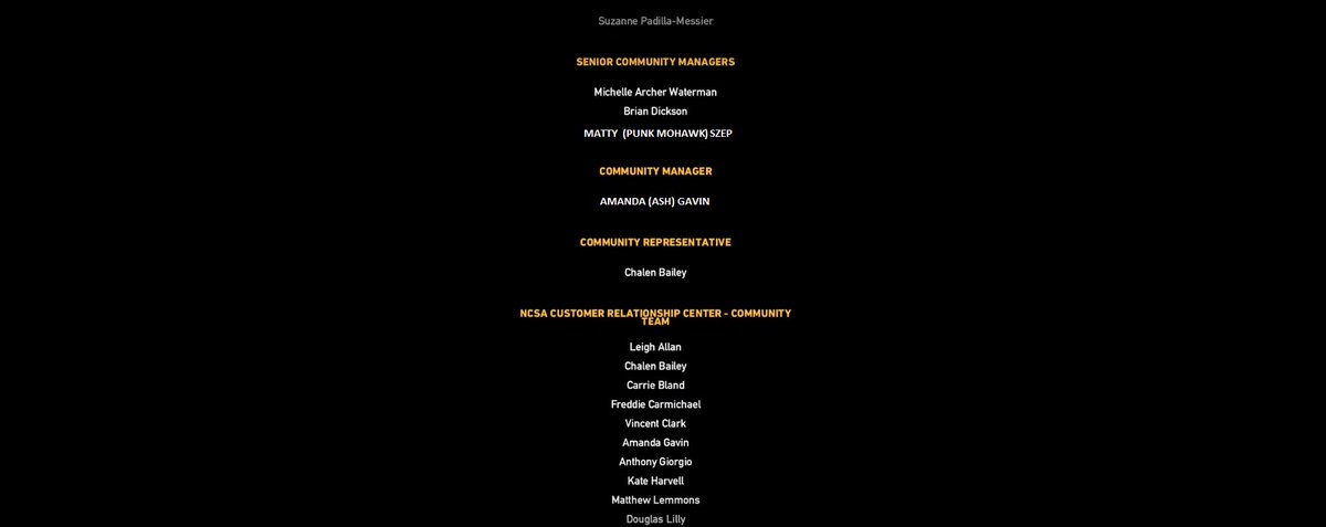 ThatDanNixon's tweet photo. @The_Luidaeg @mattshotcha these are the credits in my eyes, fam. Great work, and good luck, even though you don't really need "luck". https://t.co/MrD206Qhhz
