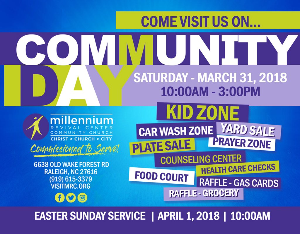 VisitKEM's tweet photo. This weekend will be jammed packed with fun and sharing. On this Saturday we will be celebrating and serving  our Citywide communities. Stop by to visit us.  We will have something for each member of your family. #mrcCommunityday18 #mrceaster18 https://t.co/Vb56Vp1Fqv
