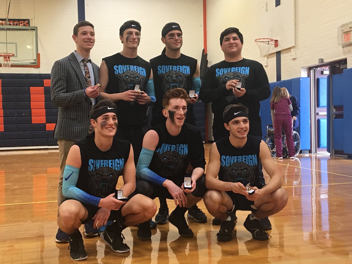RRhodesCCSD's tweet photo. Congratulations to Sovereign on winning this year’s tournament! (Check out championship rings!) https://t.co/QeLSfvXdEg