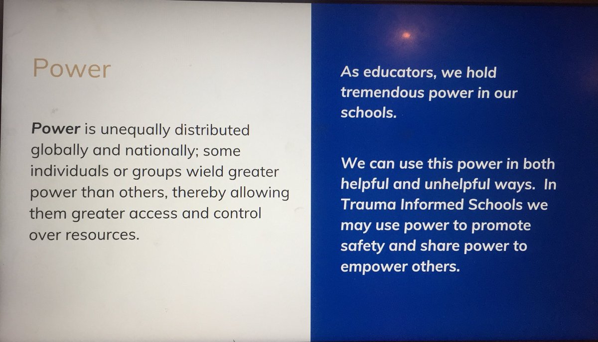 ayeshasyed_'s tweet photo. Facilitating Trauma-Informed Schools learning with an awesome team. Trauma-Informed means we recognize #diversity in the lived experiences of our families and create #inclusive &amp; equitable climates for all. @mcassidy905 @yrdsbinclusion https://t.co/byf9cTcFwO