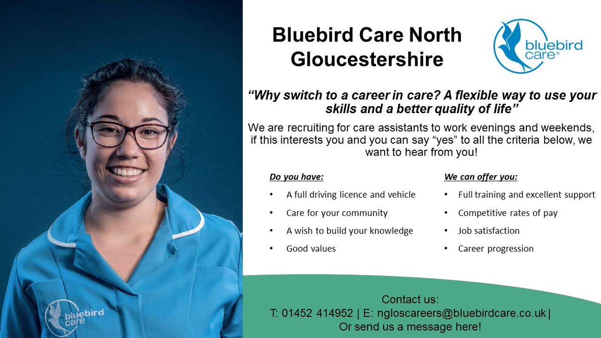 Bluebird Care Gloucestershire North (@BluebirdNGlos) | Twitter