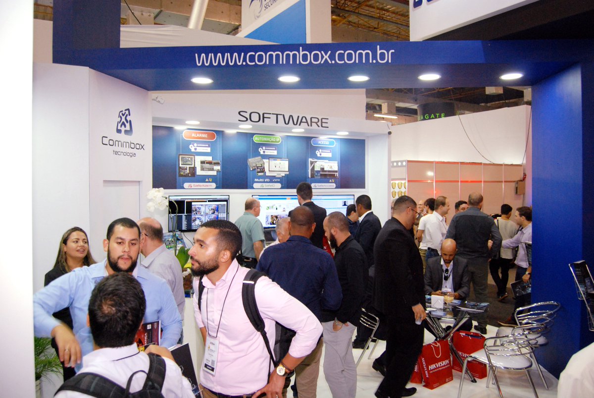 CommboxLTDA's tweet image. Mais um ano de sucesso na Feira ISC 2018!
#commbox #seguranca #automacao #feiraISC2018