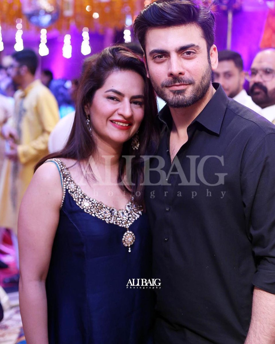 Fawad Khan Fc 在twitter 上 Fawadkhan His Wife Sadaf At Feroze Khan S Wedding Yesterday 1 T Co 4elcpq5ddh Twitter