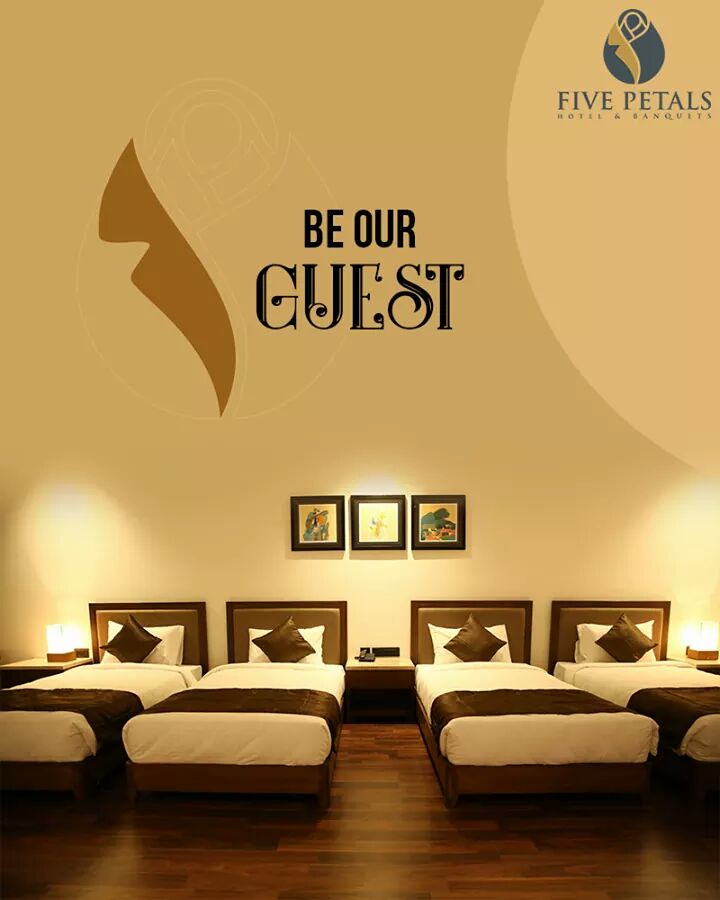 Sense the superior level of comfort with us at Five Petals Banquets!

#BusinessTravel #Conferences #Holiday #PremiumSuite #FamilyRoom #DeluxeRoom #FivePetalsBanquets #BigFatIndianWeddings #FivePetals #Ahmedabad