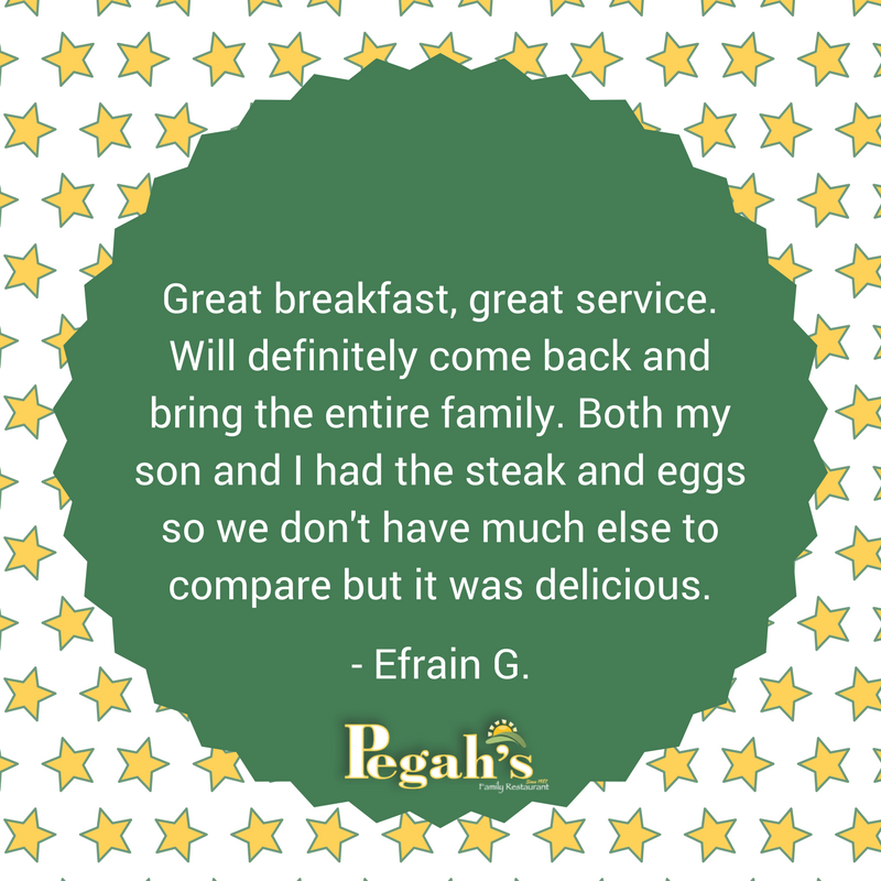 pegahsfamily's tweet photo. Thanks, Efrain! We hope you come by again soon.
#pegahs #customer #review #customerreview #food #restaurant #kansascity #kcmetro #homemade #breakfast https://t.co/xdq3BcjJ6T