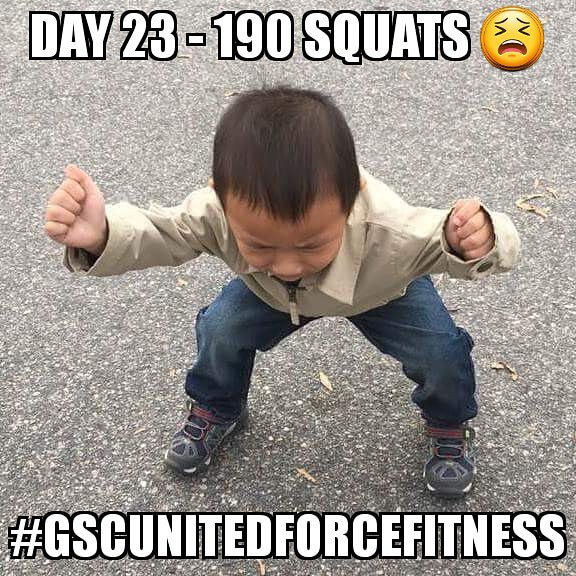 Doing 5 sets of 38 today. How are you doing yours? @gsc_unitedforce @at_tsnellville @jlamp24 #fitatwork #fitness #gscunitedforcechallenge #gscunitedforcefitness