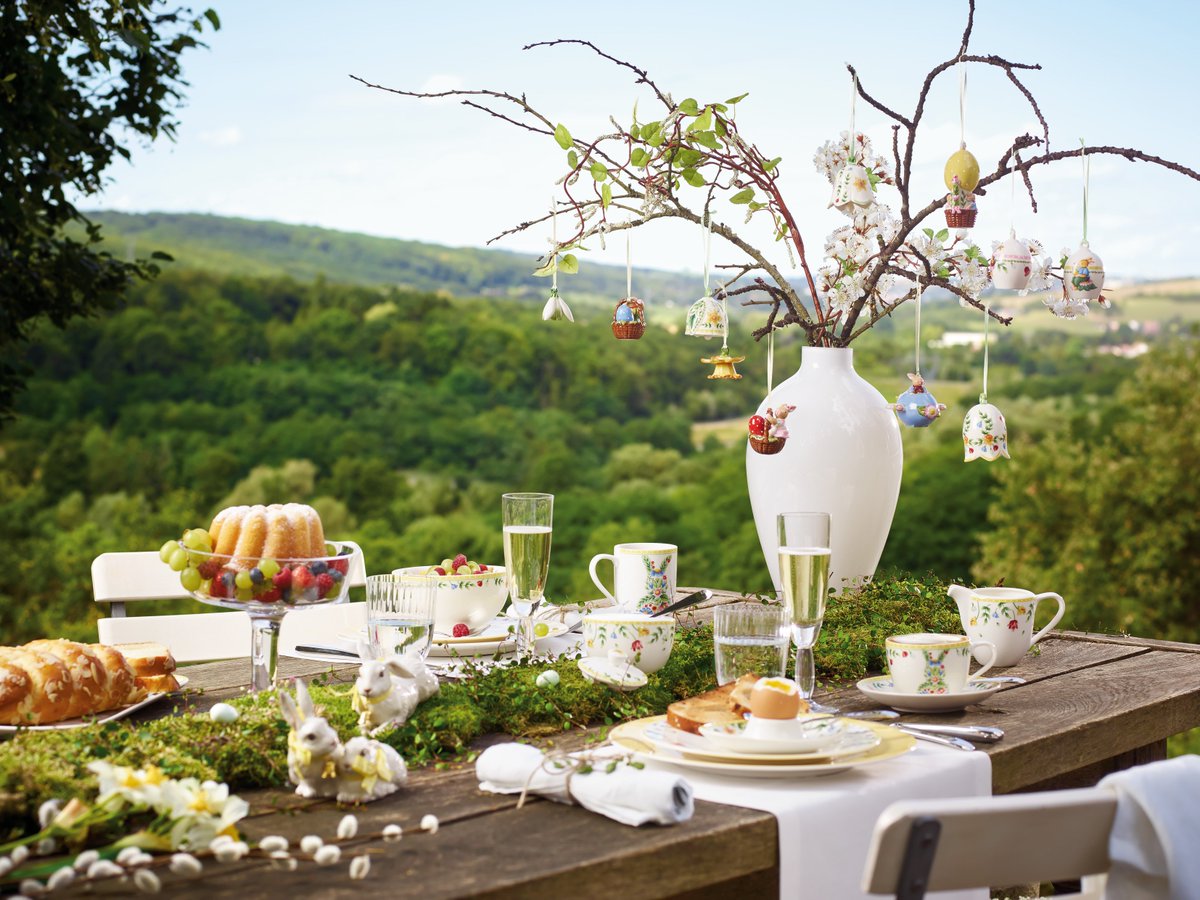 VilleroyBochES's tweet photo. Qué mejor manera que celebrar la Pascua con una mesa que desprenda toda su fragancia. Descúbre nuestra colección Easter 2018 en https://t.co/vNgh7fxuw1 y enamórate de todos los accesorios! #villeroyboches #easter #pascua #tableware #springiscalling https://t.co/3m2nSInXHj