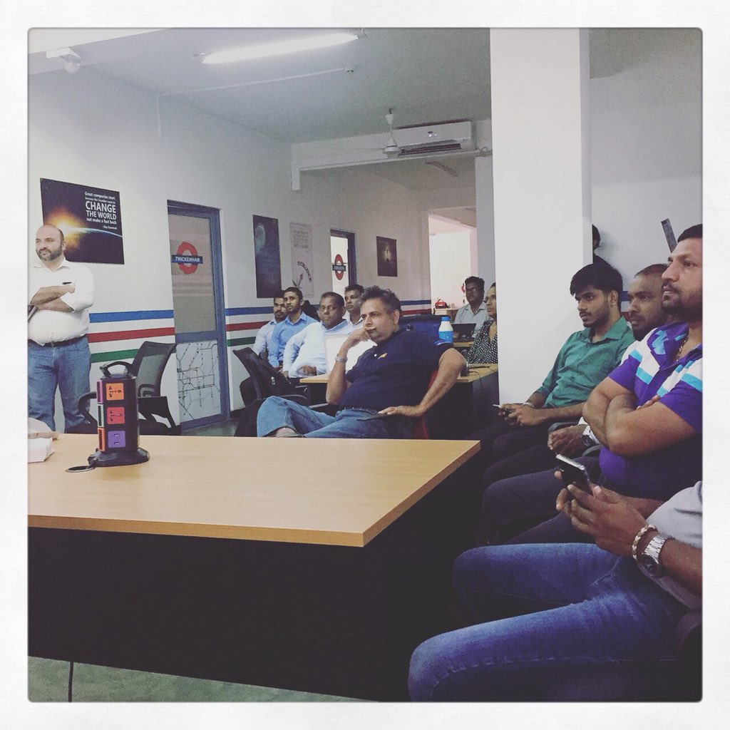 BusinessHubsSL's tweet photo. We kicked off our #coworking #community meeting at #colpetty hub this week! The general consensus? Snack fridges and desk concierge services are the future of #enjoyworkingdifferently 😜stay tuned to find out more about the exciting future of being a resident hubber! #startuplife https://t.co/Xr4RHyi7gG