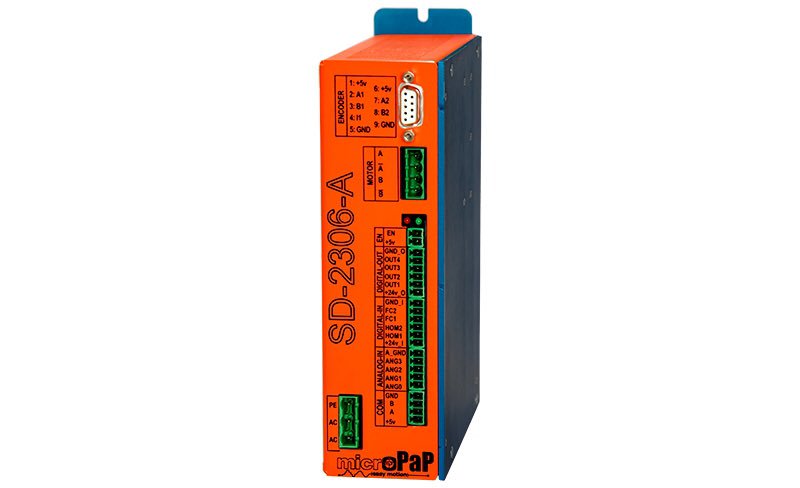 infoPLC's tweet image. Nuevo driver para motores paso a paso SD-2306A @micropap — infoplc.net/noticias/item/…