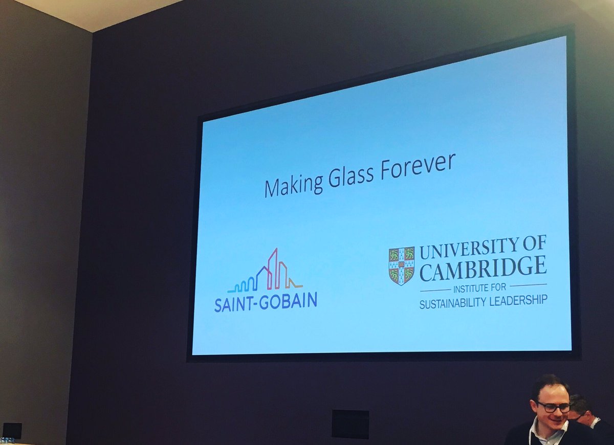vickbadiano's tweet photo. 3 days to build Sustainability Roadmaps all around glass world. Thanks to #SaintGobain #CambridgeUniversity and #Glassforever program! https://t.co/UWCZyQGPQP