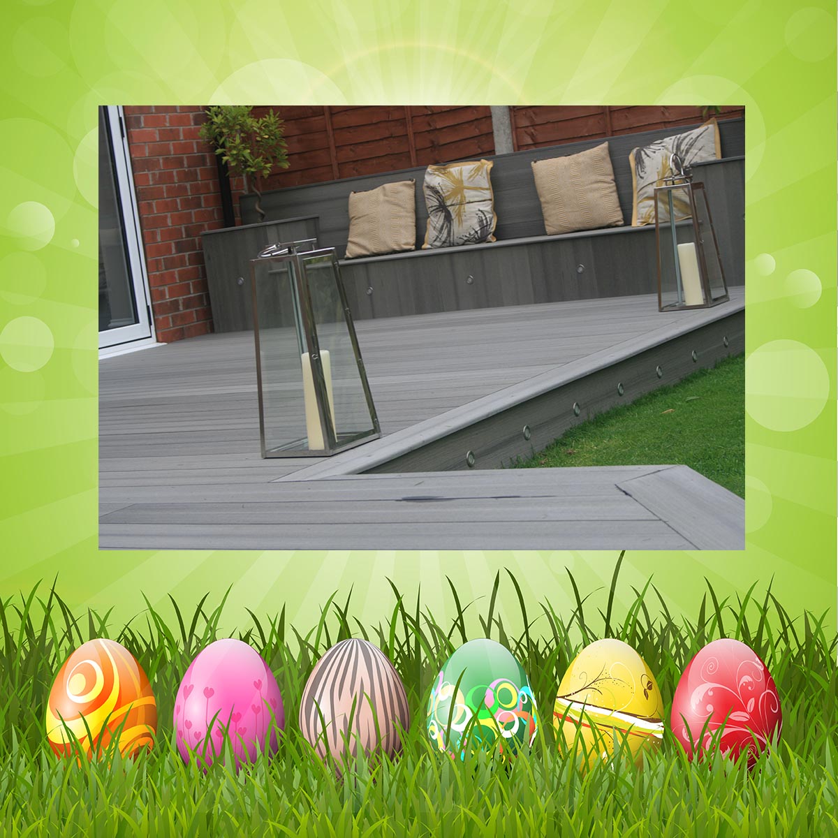 hawthorntimber's tweet photo. #Easter is the perfect time to plan and build your #compositedeck, ask us today for our stock prices and get that #deck well on its way! #easydeck #megawood #hawthorntimber #deckingeastyorkshire https://t.co/5MN2h7AGLR