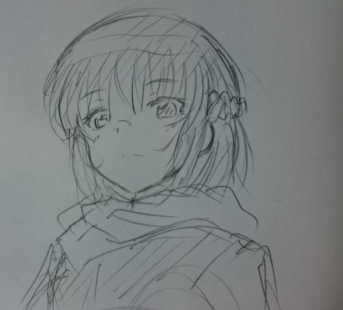 隊長ケロロ軍曹 V Twitter 落書き集2 アナログ イラスト 落書き 雑 オリキャラ 女の子