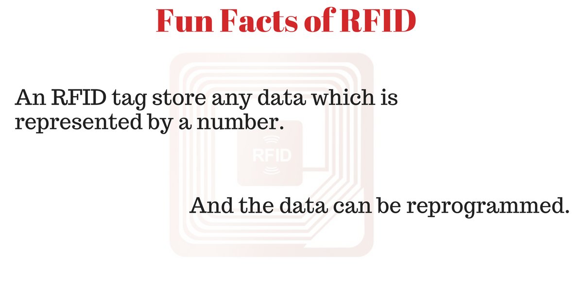 TagitRFID's tweet image. Let&apos;s learn how RFID is capable of.  
#RFID #Tagit #fub_facts