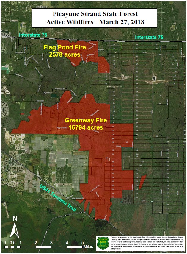 FFS_cafc's tweet photo. FIRE MAP: #GreenwayFire #FlagPondFire https://t.co/RvreVY7KCx