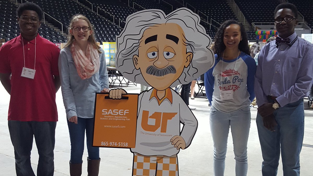 lyroark's tweet photo. Our @NMSRangerPride students representing at the #SASEF competition on UT campus! Wish us luck! @MrBillBaldwin https://t.co/ccoQixvbzQ