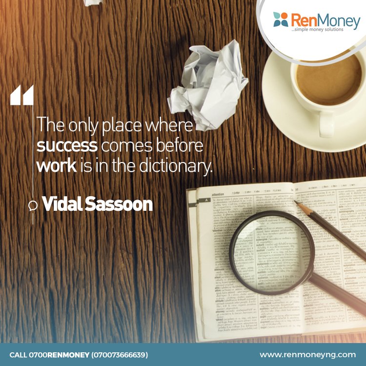 Renmoney_ng's tweet photo. Soon the work will pay off! #BeInspired #TuesdayInspiration
Whenever the need arises... #ThinkRenMoney https://t.co/XeYn99Ry05