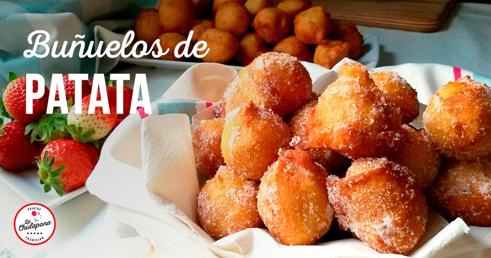 ¿#Buñuelos de #patata dulces? Deja a tus invitados alucinados con esta #receta. 😎 Vídeo y explicaciones en nuestro blog! 👉 goo.gl/AjWUGp