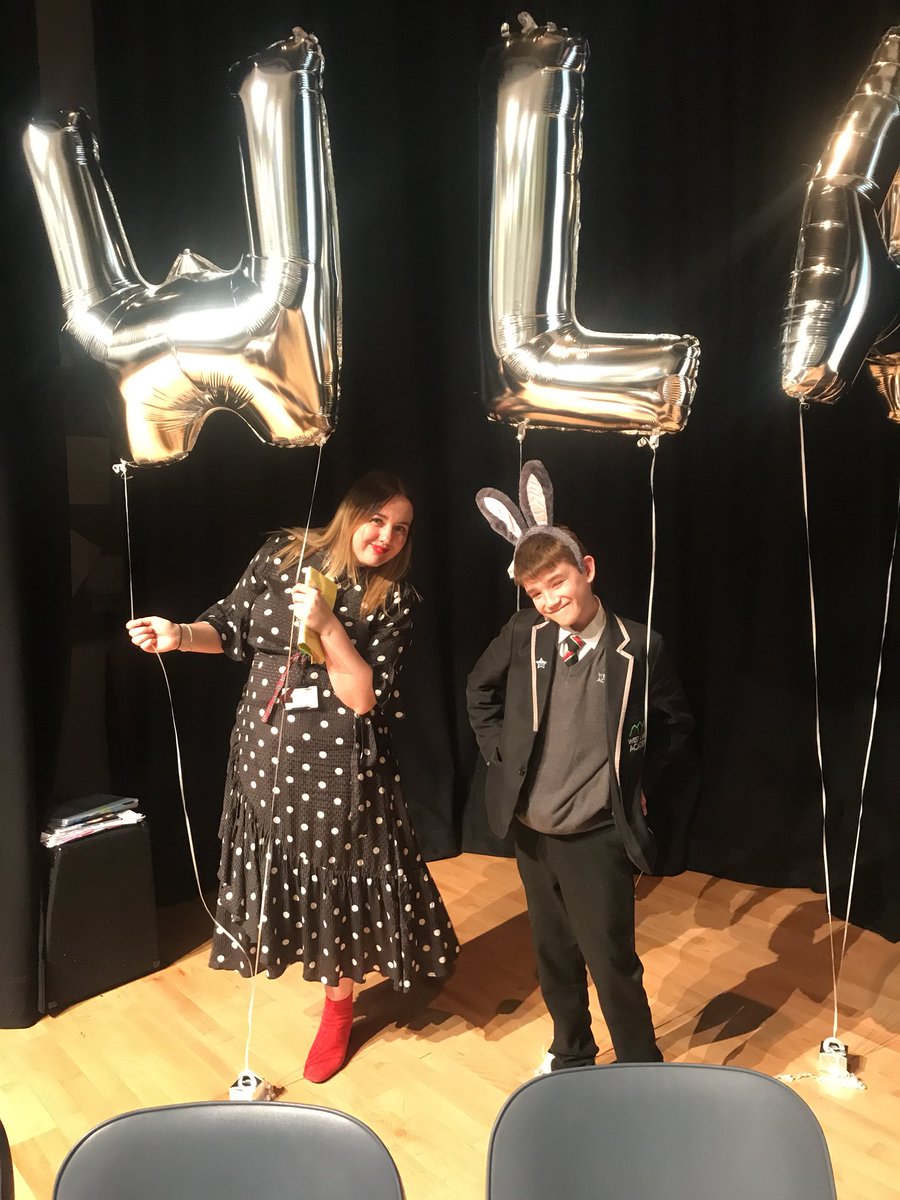 EnglishWLA's tweet photo. Miss Relph and Lewis are enjoying @WLARewards  #todayatWLA @WestLakesAcad https://t.co/pP81adoZkW