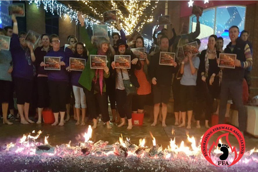 Fundraising Firewalk Association tweet media