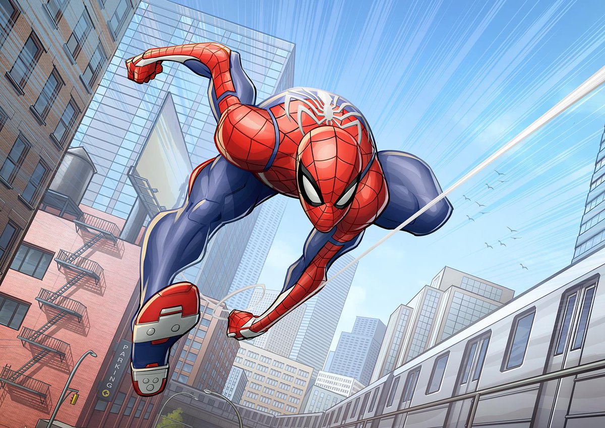 Insomniac Games On Twitter Awesome Spidermanps4 Fan Art From