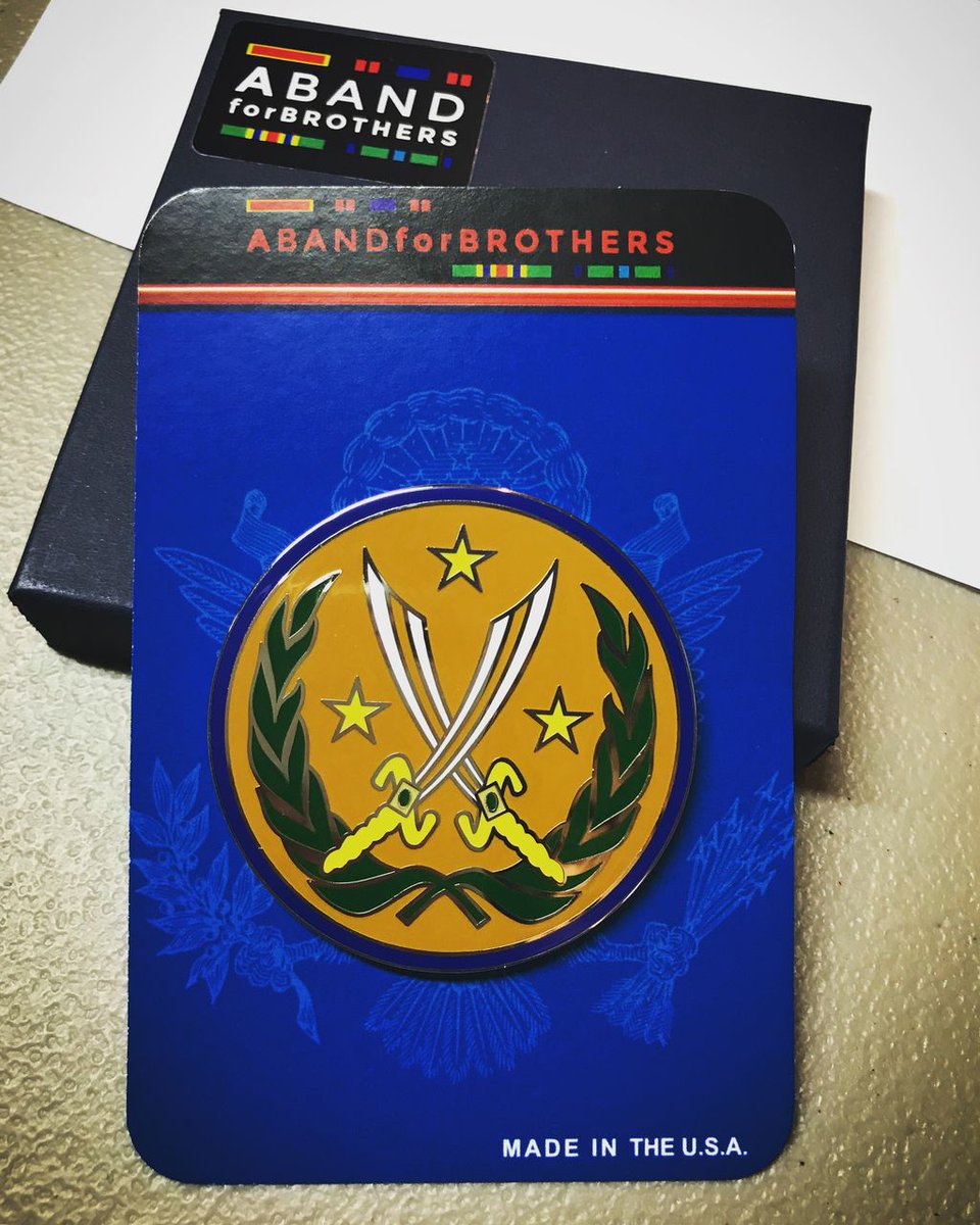 Aband4brothers's tweet photo. This CSIB is getting shipped to its new home today. #militarystyle #military #csib #madeinusa🇺🇸 #jointtaskforce #operationinherentresolve https://t.co/fFoalS0er4