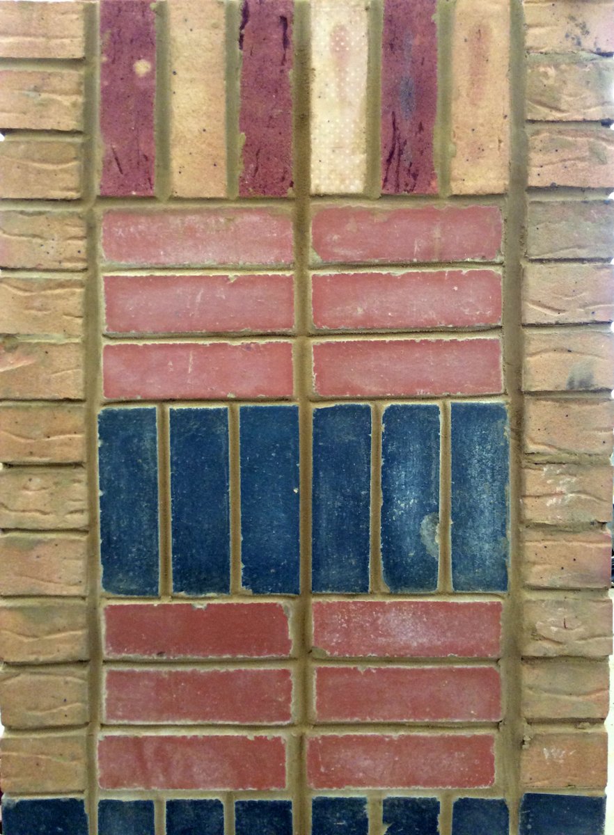 JacquiHand2's tweet photo. Check out whats happening @EppingForestCol in Construction! Exciting brickwork designs created by our Brickwork students guided by their teacher Clifford. https://t.co/LdAktv2yYb
