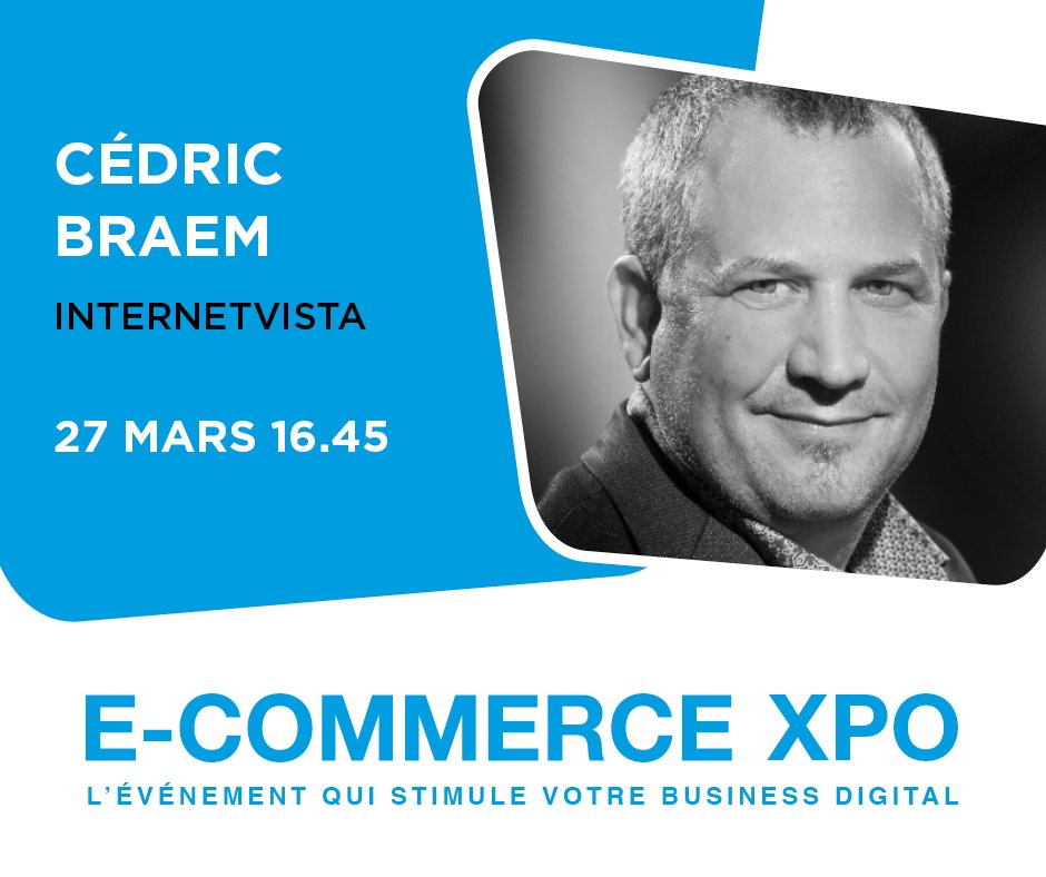 Comment les performances web impactent directement votre chiffre d'affaires? Vous avez fini de construire votre site d'e-commerce, c'est super...mais comment le faire connaître? Comment vendre? Ne ratez pas le séminaire de Cédrix Braem de <a href="/internetVista/">internetVista</a> at #ecomxpo