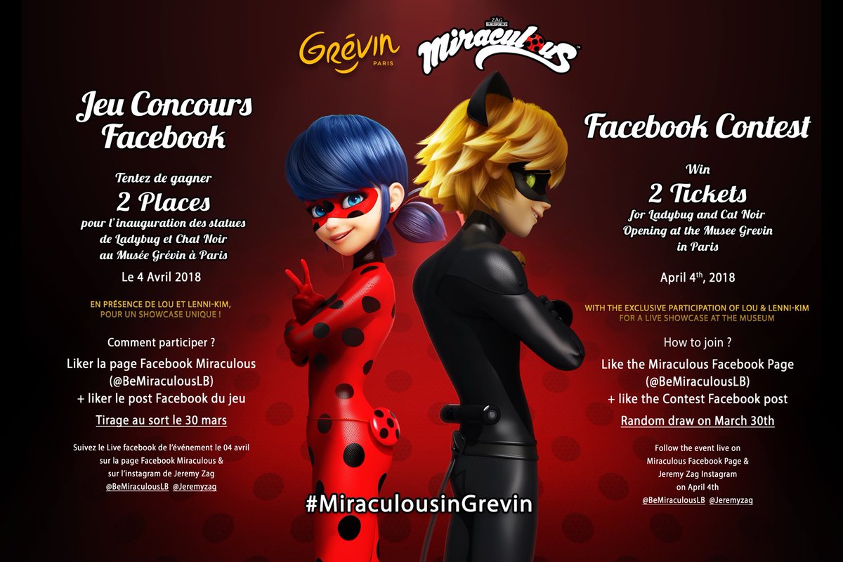 Miraculous On Twitter New Contest For Miraculousingrevin