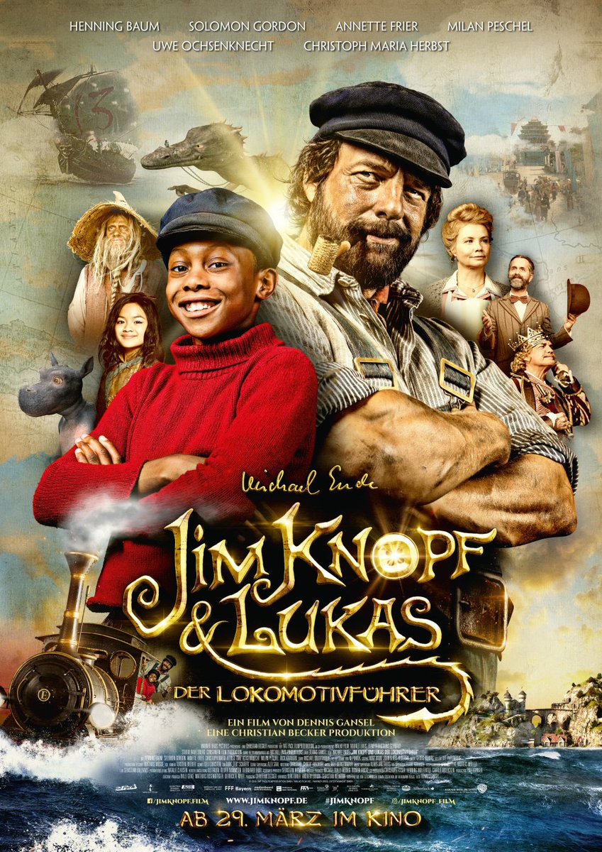 CineplexLoe's tweet photo. Neustarts ab Donnerstag:
#JimKnopfundLukasderLokomotivfuehrer #ChristophMariaHerbst #Milanpeschel
#Unsane #ClaireFoy 
#VerpissdichSchneewittchen #BülentCeylan
#neustarts #kino #loerrach #ostern #ferien https://t.co/oQoCh7Qg0M