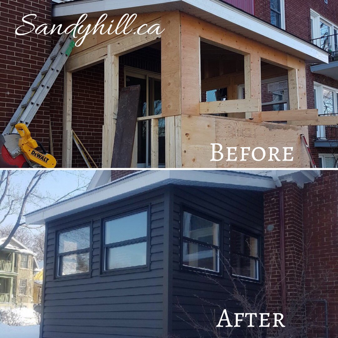 Sandy_Hill_Reno's tweet image. #patioremodel, complete conversion from small patio to beautiful year round sunroom. #ottawa #renovations