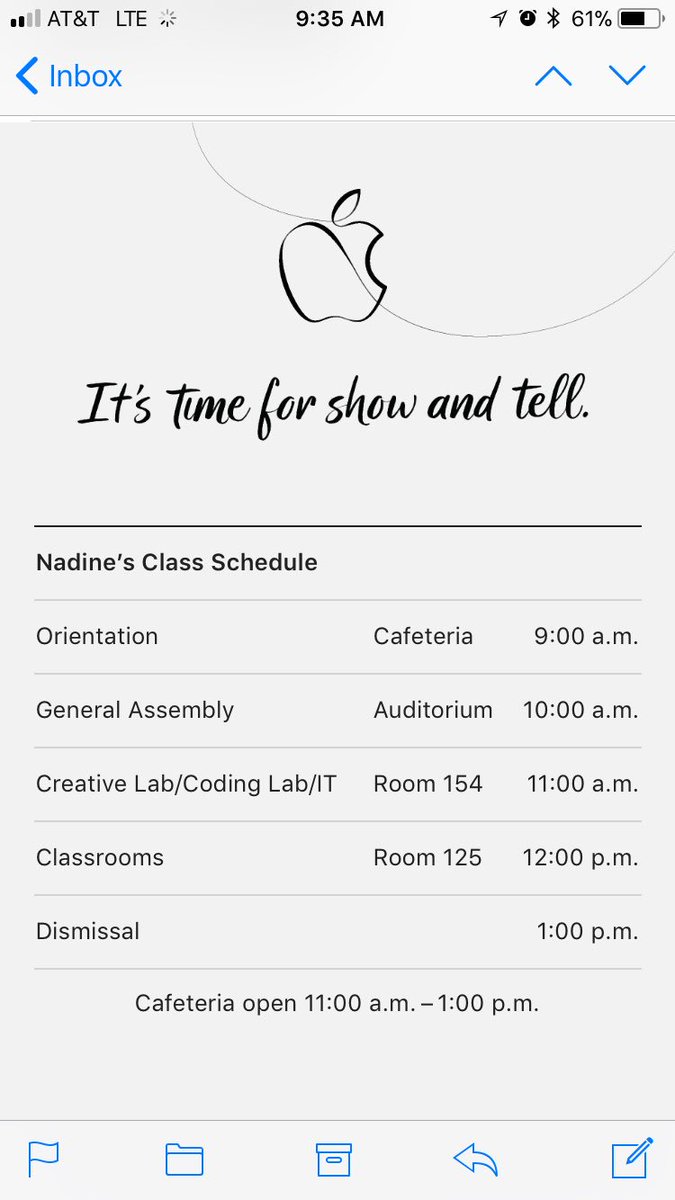 Apple really knows how to create excitement! #AppleEvent