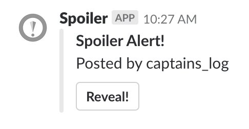 SpoilerForSlack tweet media