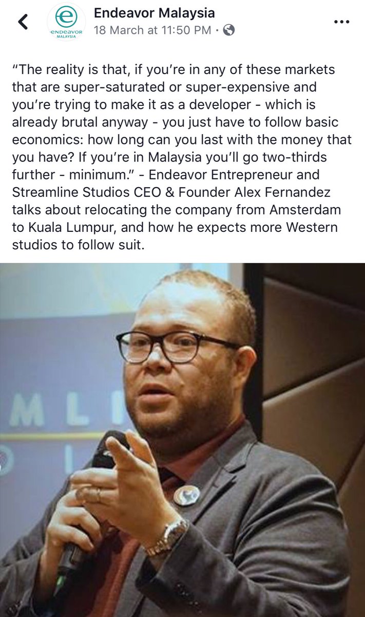 starveup's tweet photo. Thank you @Endeavor_MY @endeavor_global for all the support & encouragement. It’s an honor to be a part of the community and help build entrepreneurship across Malaysia & the globe! #startups #xds #SEAdev #MYGameOn #Entrepreneurship https://t.co/3oNpqISQo1