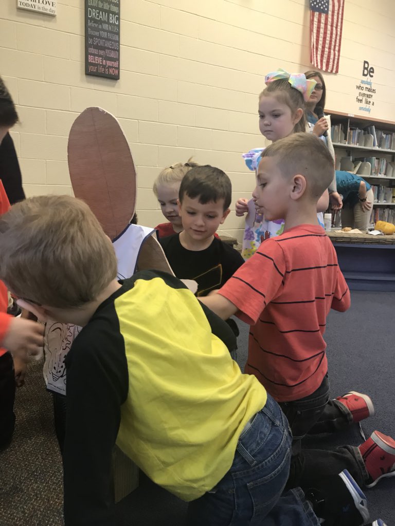 We are loving the hands on experiences at career day! #gtownway