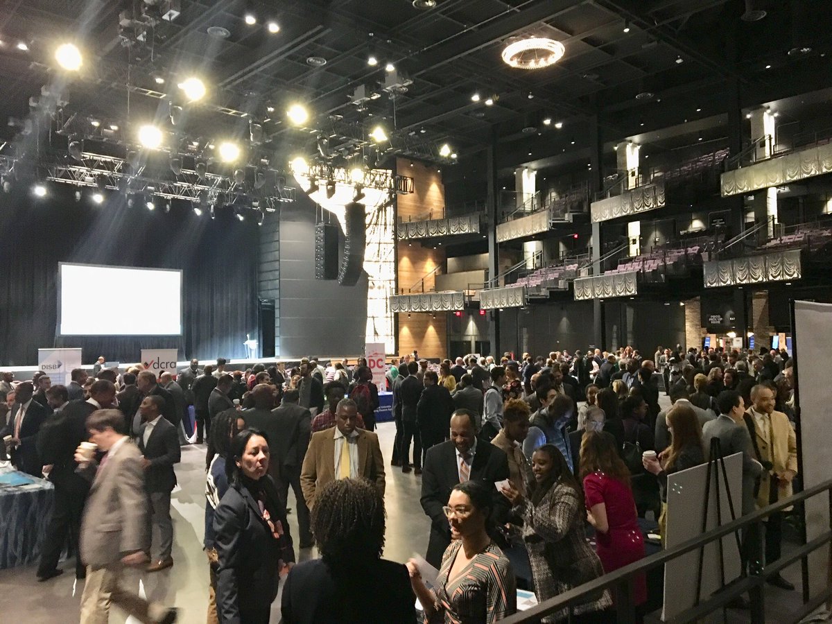 kenner_brian's tweet photo. Great crowd for our fourth annual March Madness at @TheAnthemDC. Networking happening now! Learn about small businesses opportunities. @DMPEDDC #DMPEDDelivers https://t.co/2CPU8aoxCp
