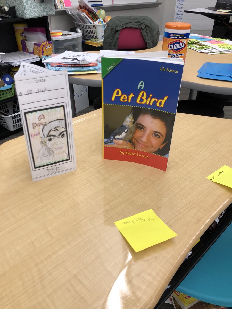 LindseyMerrbach's tweet photo. Book brochure gallery walk! @MahaffeyKISD #scottieschat https://t.co/GJVkTukwII