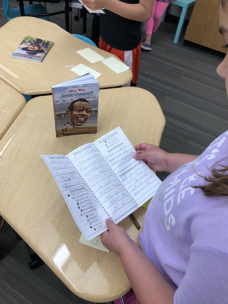 Book brochure gallery walk! <a href="/MahaffeyKISD/">Mahaffey Elementary</a> #scottieschat