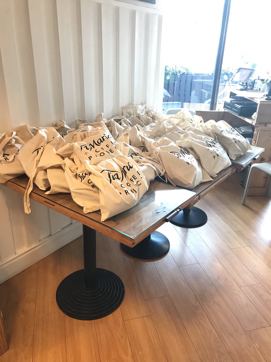 barryandfitz's tweet photo. Goodie bags, food, and drinks to be enjoyed @velo_cork @tiamariadrink #TiaMariaCoffeeProject #velocoffeeroasters #madeincork https://t.co/vROSBy67sn