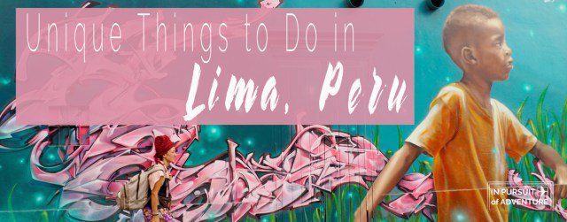 Foodndrones's tweet photo. Unique Things to Do in Lima, Peru https://t.co/mAv3yljz7a via @PursuitAdventur https://t.co/P9qxWWDuUc
