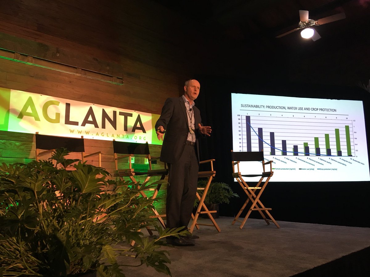 agritecture's tweet photo. Moving into Smart Urban Development, @WestraJan of @PrivaSolutions speaks about sustainable urban deltas 🌱
#AgLanta2018 https://t.co/hdDHprSAdD