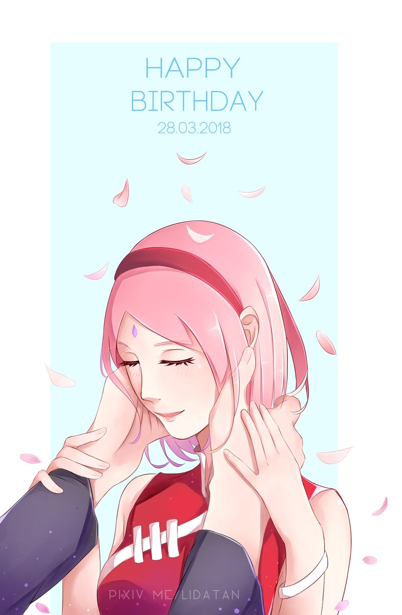 lidalida04's tweet photo. HAPPY BIRTHDAY OUR FAVOURITE BADASS HEROINE UCHIHA SAKURA 😘 
#春野サクラ生誕祭
#春野サクラ生誕祭2018 https://t.co/VIEBLRmado