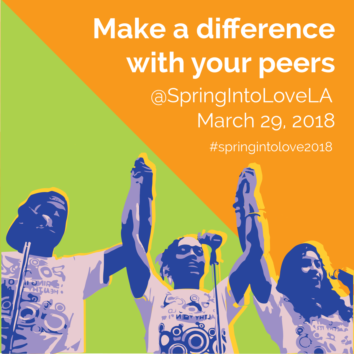 WeCanStopSTDsLA's tweet photo. @SpringIntoLove isn’t just about learning and fun. You also get free food, too. It’s about making a difference in the lives of you and your friends to take control over your sexual health. And don’t forget, the raffle prizes. It’s not too late to register! https://t.co/qF2tcnviWB https://t.co/0KttvjFkmO