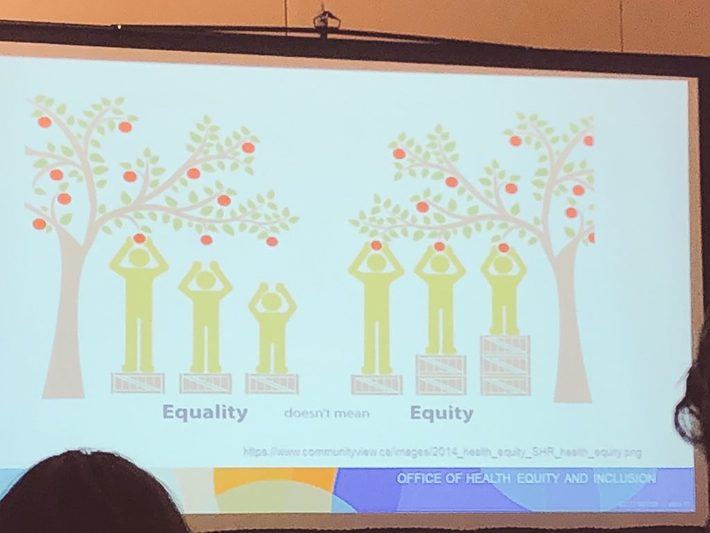 Day 2 at #OppCon2018. @JMKnudsenMD of <a href="/MayoClinic/">Mayo Clinic</a> discussing importance of asking sexual orientation and gender identity #SOGI info at intake to meet patients where they are at and achieve #healthequity #LGBTQHealth #lgbtqopportunity