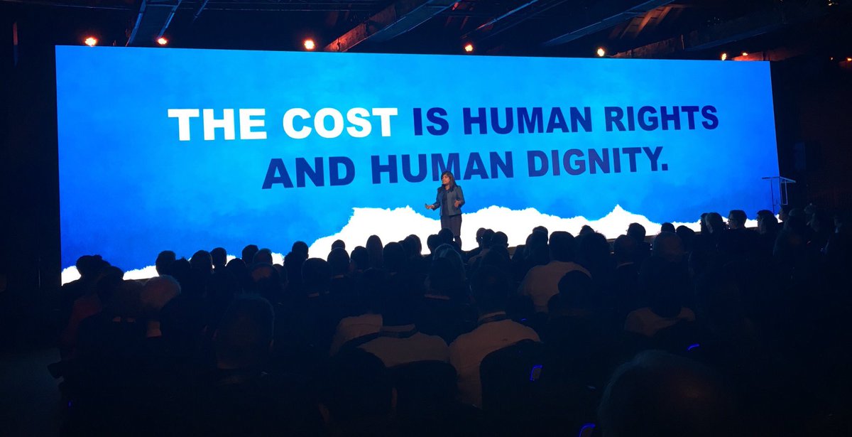 RanisVoice's tweet photo. #TRRisk as a former victim of child trafficking it is great to see a room full of change makers!  This is inspiration @thomsonreuters @TroniFoundation https://t.co/Cw0jJ6ASA0